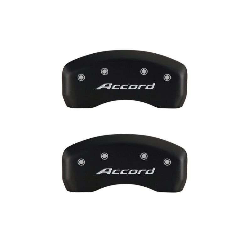 MGP 20207SACCRD - MGP20207SACCRD - MGP 4 Caliper Covers Engraved Front Accord Engraved Rear Accord Red finish silver ch - Shipped in Europe - Tuningsupply.com