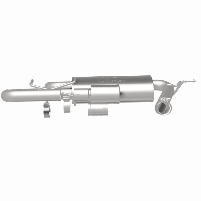 Magnaflow 19668 - MAG19668 - MagnaFlow 07-18 Jeep Wrangler JK Overland Series Axle-Back Exhaust System - Shipped in Europe - Tuningsupply.com