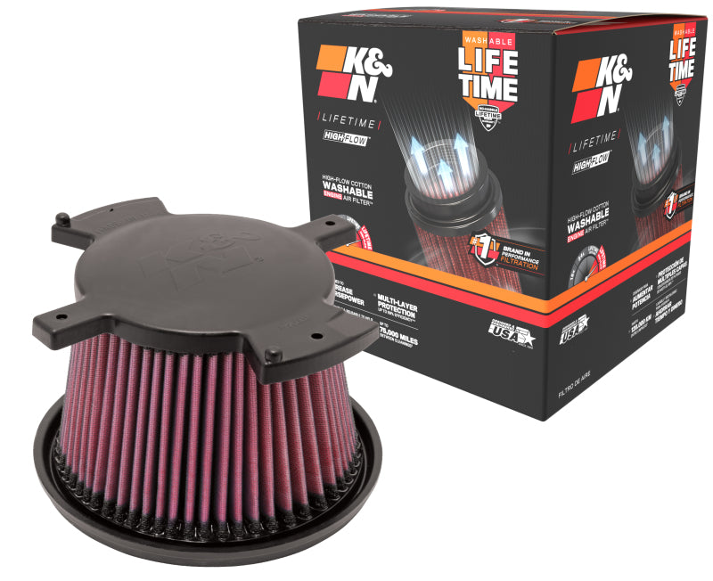 K&N Engineering E-0781 - KNNE-0781 - K&N 06 Chevrolet Duramax 6.6L-V8 DSL Drop In Air Filter - Shipped in Europe - Tuningsupply.com