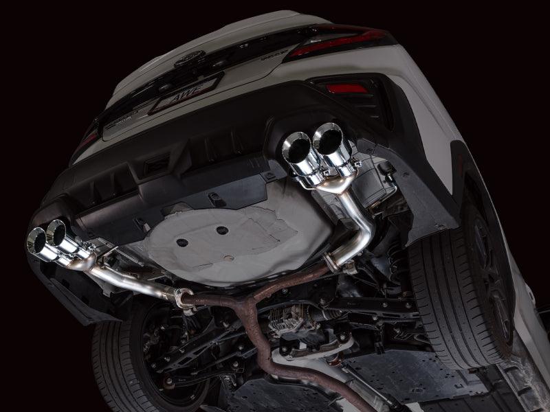 AWE Tuning 3020-42424 - AWE3020-42424 - AWE Tuning 22-25 Subaru VB WRX Track Edition Axle-Back Exhaust - Chrome Silver Tips - Shipped in Europe - Tuningsupply.com