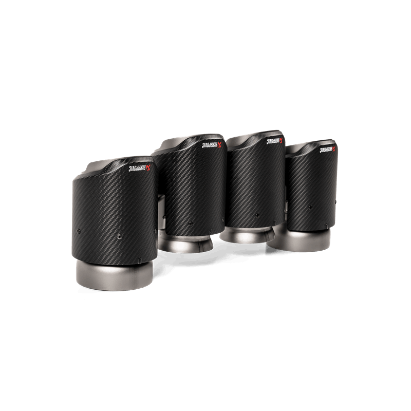 Akrapovic TP-CT/59 - AKRTP-CT/59 - Akrapovic 2020+ BMW X3 M/X3 M Competition (F97) Tail Pipe Set (Carbon) - Shipped in Europe - Tuningsupply.com
