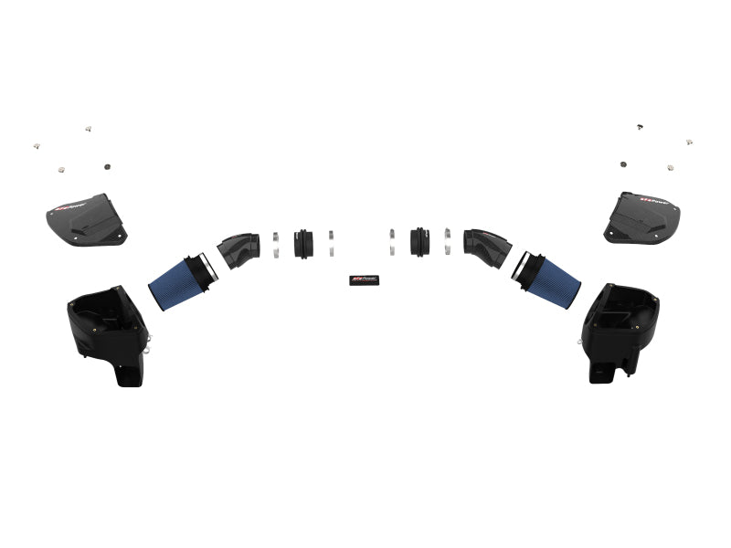 aFe 58-10005R - AFE58-10005R - aFe Momentum Black Series Carbon Fiber Pro 5R Air Intake System BMW M5 (F90) 18-19 - Shipped in Europe - Tuningsupply.com