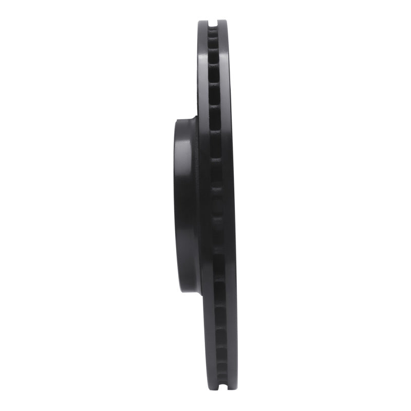 R1 Concepts - RNC633-54082L - R1 14-18 Ford Focus ST Front Left Drilled & Slotted Black Brake Rotor - Shipped in Europe - Tuningsupply.com