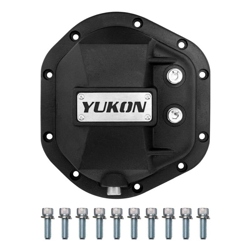 Yukon Gear & Axle YHCC-D44 - YUKYHCC-D44 - Yukon Gear Hardcore Diff Cover for Dana 44 - Nodular Iron Yukon Cover - Shipped in Europe - Tuningsupply.com