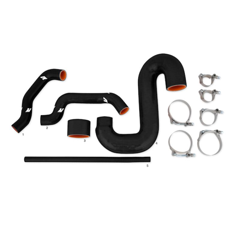 Mishimoto MMTMIC-WRX-01SLBK - MISMMTMIC-WRX-01SLBK - Mishimoto Subaru 02-07 WRX/04-07 STi Top-Mount Intercooler Kit - Silver/Black Hoses - Not For iRHD - Shipped in Europe - Tuningsupply.com