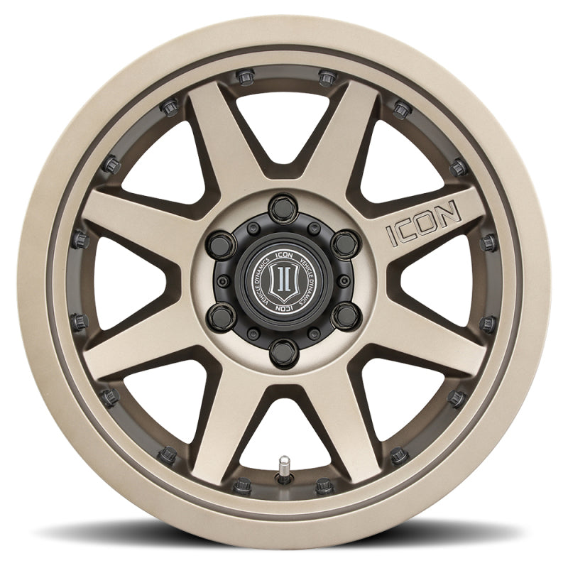 ICON 21817855557BR - ICO21817855557BR - ICON Rebound Pro 17x8.5 5x150 25mm Offset 5.75in BS 110.1mm Bore Bronze Wheel - Shipped in Europe - Tuningsupply.com