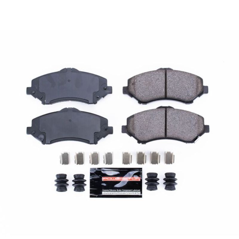 PowerStop Z23-1273 - PSBZ23-1273 - Power Stop 08-16 Chrysler Town & Country Front Z23 Evolution Sport Brake Pads w/Hardware - Shipped in Europe - Tuningsupply.com