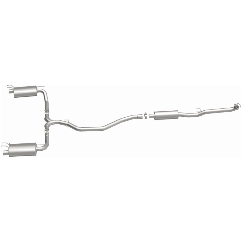 Magnaflow 19393 - MAG19393 - MagnaFlow CatBack 2018 Honda Accord L4 2.0LGAS 2.5in Dual Outlet Stainless Street Series Exhaust - Shipped in Europe - Tuningsupply.com