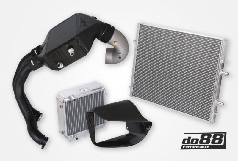 do88 BIG-250-WC-SS - DOBBIG-250-WC-SS - do88 15-20 BMW M3/M4 (F8X) BigPack Intercooler Kit w/Intercooler + Pipes + Radiators - Shipped in Europe - Tuningsupply.com