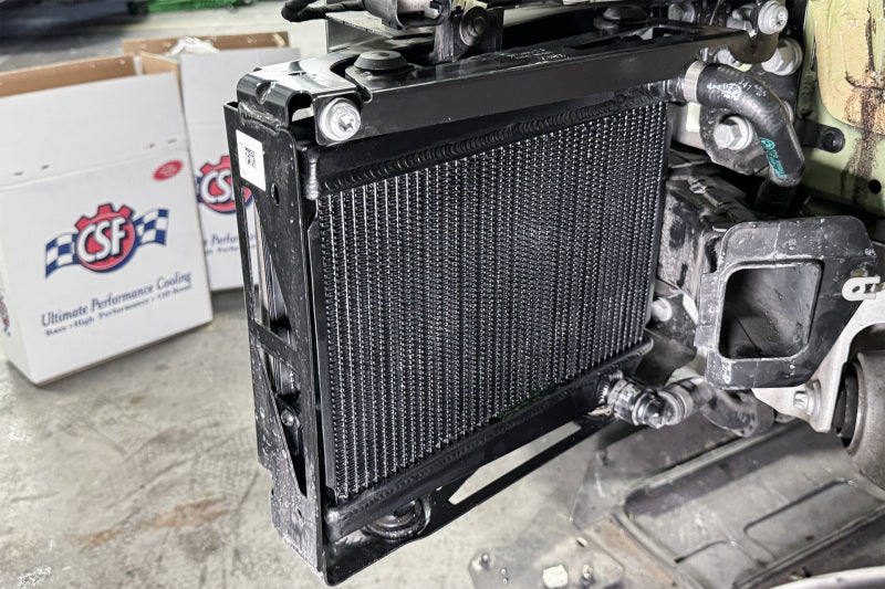 CSF 8321 - CSF8321 - CSF BMW G8X M3/M4/M2 High-Performance Auxiliary Radiator - Single Radiator - Shipped in Europe - Tuningsupply.com