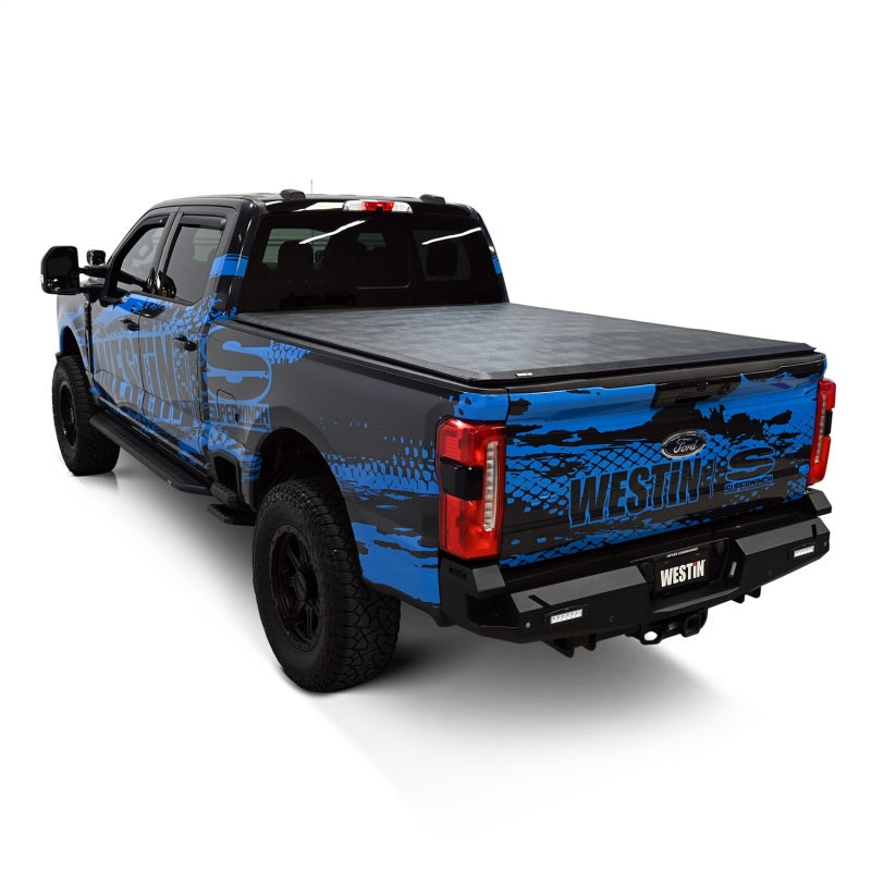 Westin 19-11005 - WES19-11005 - Westin 17-24 Ford F-250/350 Super Duty 6.75ft. Bed Soft Roll Tonneau Cover - Black - Shipped in Europe - Tuningsupply.com