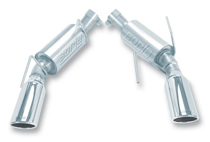 Borla 11777 - BOR11777 - Borla 2010 Mustang GT 4.6L S-type Exhaust (rear section only) - Shipped in Europe - Tuningsupply.com