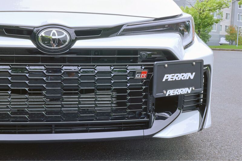 Perrin Performance PTP-BDY-201 - PERPTP-BDY-201 - PERRIN 23-24 Toyota GR Corolla License Plate Relocation Kit - Shipped in Europe - Tuningsupply.com