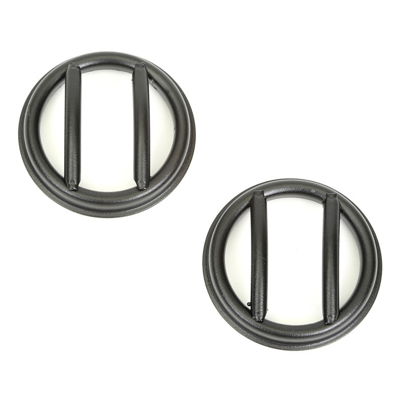 Rugged Ridge 11231.22 - RUG11231.22 - Rugged Ridge 07-18 Jeep Wrangler JK Textured Black Side Marker Euro Guards - Shipped in Europe - Tuningsupply.com