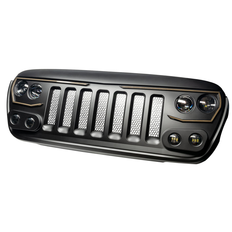 ORACLE Lighting 5837-PRO - ORL5837-PRO - Oracle VECTOR Series Full LED Grille - Jeep Wrangler JL/JT - NA - Shipped in Europe - Tuningsupply.com