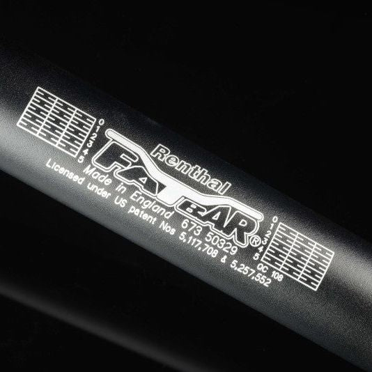 Renthal 672-01-BK - REN672-01-BK - Renthal 09-12 KTM SX/ SX-F/ 06-13 Suz RM/ RMZ/ 18-21 Yamaha YZ-F Fatbar - Black - Shipped in Europe - Tuningsupply.com