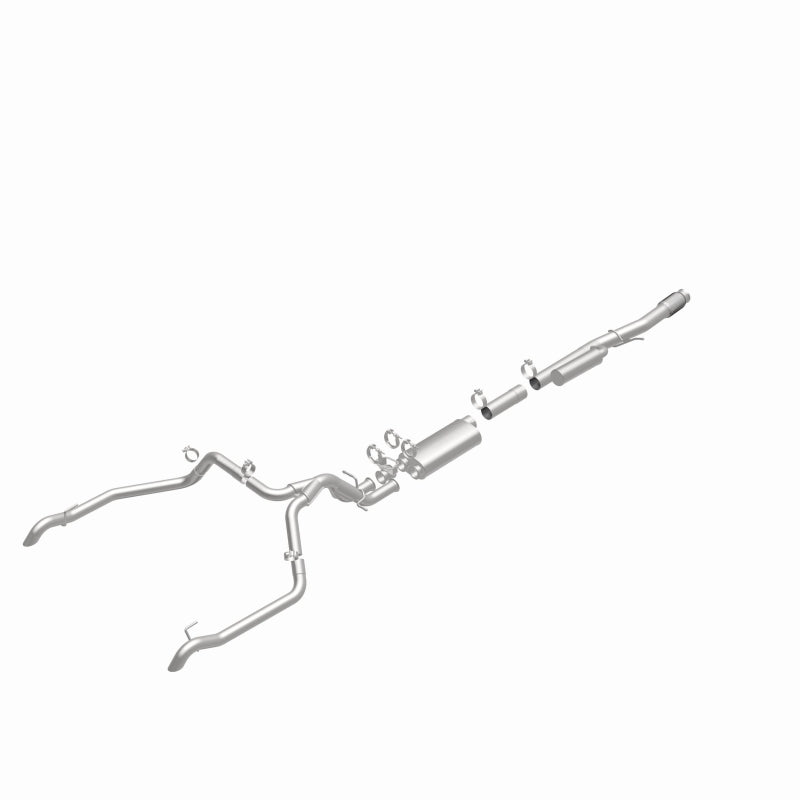 Magnaflow 19703 - MAG19703 - MagnaFlow 24-25 Chevrolet/GMC Silverado/Sierra 1500 ZR2/AT4X Overland Series Cat-Back Exhaust System - Shipped in Europe - Tuningsupply.com