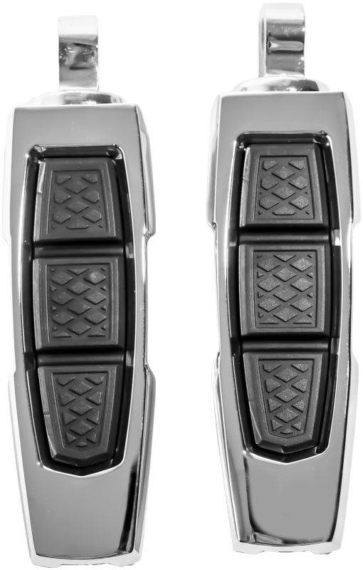 Kuryakyn 10030-1 - KUR10030-1 - Kuryakyn Enygma Pegs With Adapter - Chrome - Shipped in Europe - Tuningsupply.com