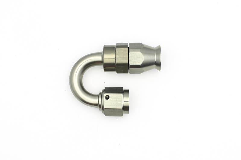 DeatschWerks - DWK6-02-0853 - DeatschWerks 6AN Female Swivel 180-Degree Hose End PTFE (Incl. 1 Olive Insert) - Shipped in Europe - Tuningsupply.com