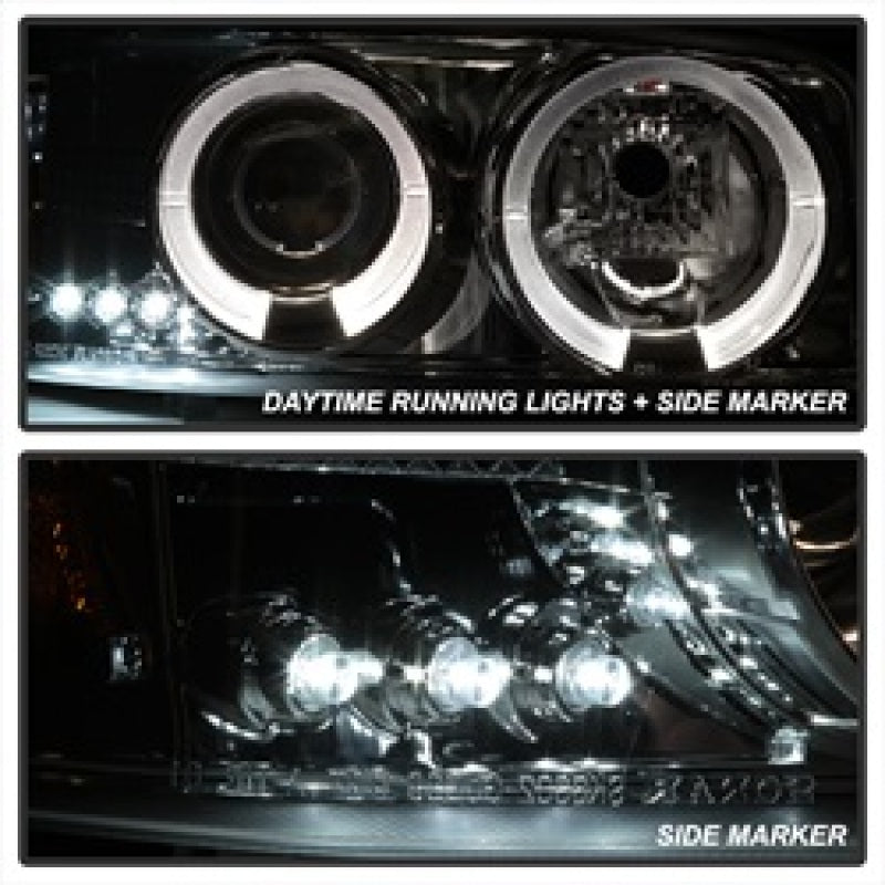 SPYDER 5009364 - SPY5009364 - Spyder GMC Sierra 1500/2500/3500 99-06 Projector Headlights LED Halo LED Chrome PRO-YD-CDE00-HL-C - Shipped in Europe - Tuningsupply.com