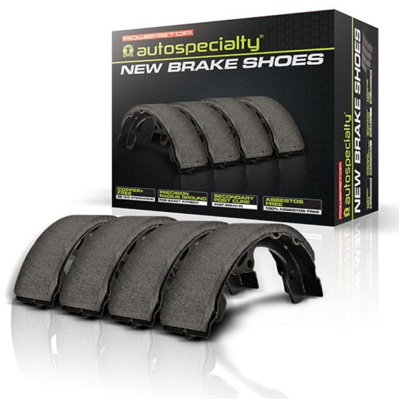 PowerStop B741 - PSBB741 - Power Stop 65-82 Chevrolet Corvette Rear Autospecialty Parking Brake Shoes - Shipped in Europe - Tuningsupply.com