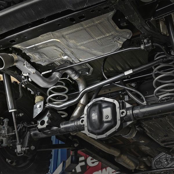 aFe 49-48070-1B - AFE49-48070-1B - aFe MACH Force-Xp Axle-Back Exhaust System w/Black Tip 18-20 Jeep Wrangler L4-2.0T / V6-3.6L - Shipped in Europe - Tuningsupply.com