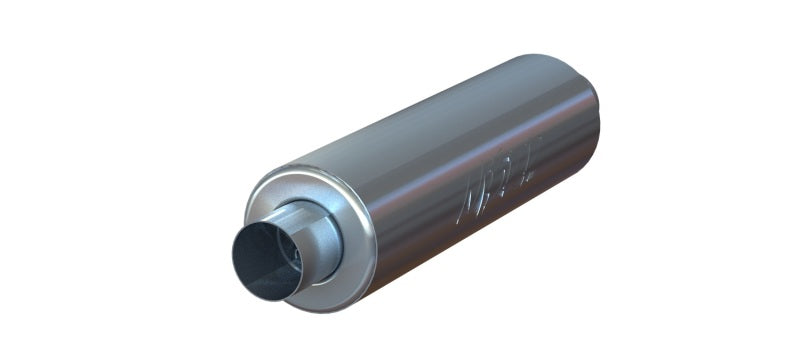 MBRP PGP122106 - MBRPGP122106 - MBRP Universal 3in ID Inlet/Outlet 26in Single Chambered Muffler Aluminum (NO DROPSHIP) - Shipped in Europe - Tuningsupply.com