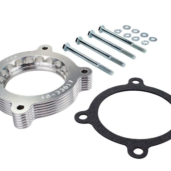 aFe 46-33017 - AFE46-33017 - aFe Silver Bullet Throttle Body Spacer 11-12 Ford F-150 V6 3.5L (tt) EcoBoost - Shipped in Europe - Tuningsupply.com