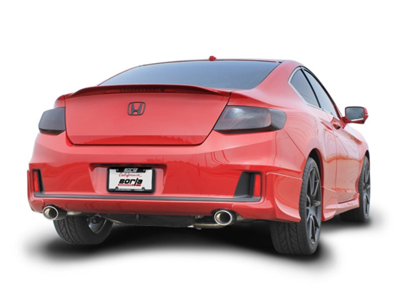 Borla 11853 - BOR11853 - Borla 13-15 Honda Accord Coupe 3.5L FWD SS Rear Section Single Split Rear Exit Touring Exhaust - Shipped in Europe - Tuningsupply.com