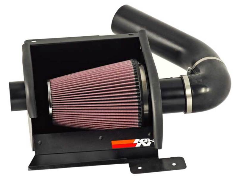 K&N Engineering 77-2570KTK - KNN77-2570KTK - K&N 97-08 Ford E350/#450 Econoline V10-6.8L Black High Flow Performance Kit - Shipped in Europe - Tuningsupply.com