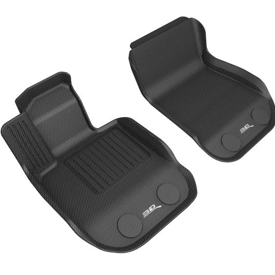 3D MAXpider L1TY25811509 - ACEL1TY25811509 - 3D MAXpider 2020 Toyota Supra Kagu 1st Row Floormat - Black - Shipped in Europe - Tuningsupply.com