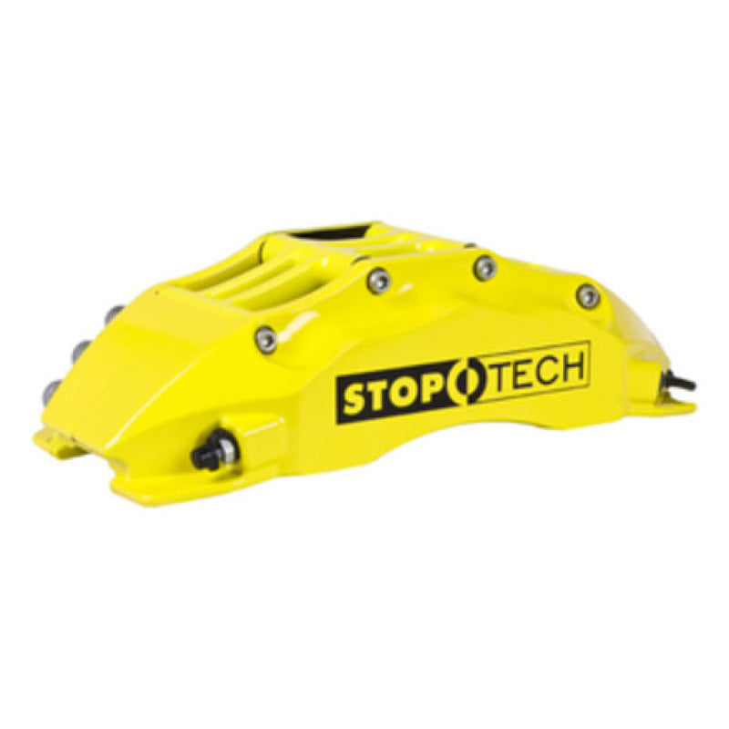 Stoptech - STO83.160.6D00.82 - StopTech 08-13 BMW M3/11-12 1M Coupe Front BBK w/ Yellow ST-60 Calipers Drilled 380x35mm Rotor - Shipped in Europe - Tuningsupply.com