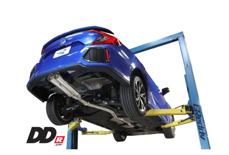 GReddy 10158601 - GRE10158601 - GReddy 2017+ Honda Civic SI Sedan DD-R Resonated Exhaust - Shipped in Europe - Tuningsupply.com