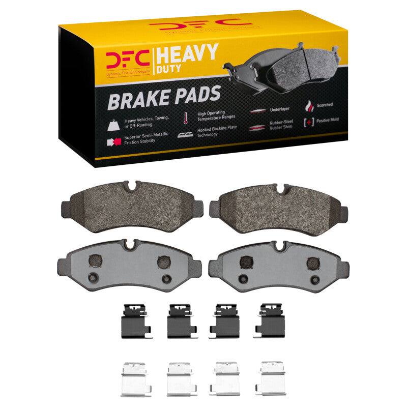 DFC 1214-2201-01 - DFC1214-2201-01 - DFC 19-25 Mercedes-Benz Sprinter 1500 Rear Heavy Duty Pads and Hardware Kit - Shipped in Europe - Tuningsupply.com