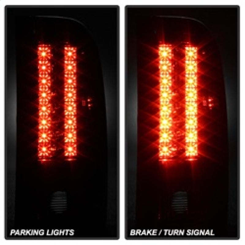 SPYDER 5001801 - SPY5001801 - Spyder Chevy Silverado 07-13 LED Tail Lights Red Smoke ALT-YD-CS07-LED-RS - Shipped in Europe - Tuningsupply.com