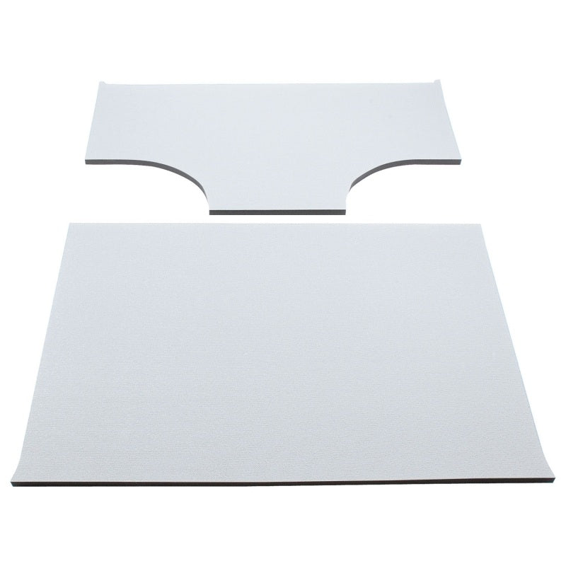 DEI 50148 - DEI50148 - DEI 03-06 Jeep Wrangler TJ 2-Door w/Speaker Pods Boom Mat Headliner - 2 Piece - White - Shipped in Europe - Tuningsupply.com