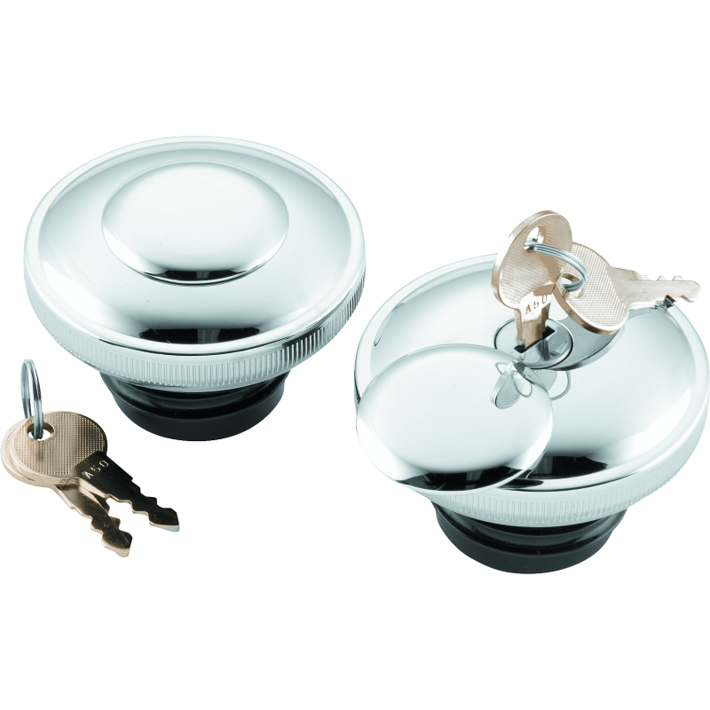 Bikers Choice 482703 - BKC482703 - Bikers Choice L96-20 Chrome Lockable Gas Cap Vented - Shipped in Europe - Tuningsupply.com