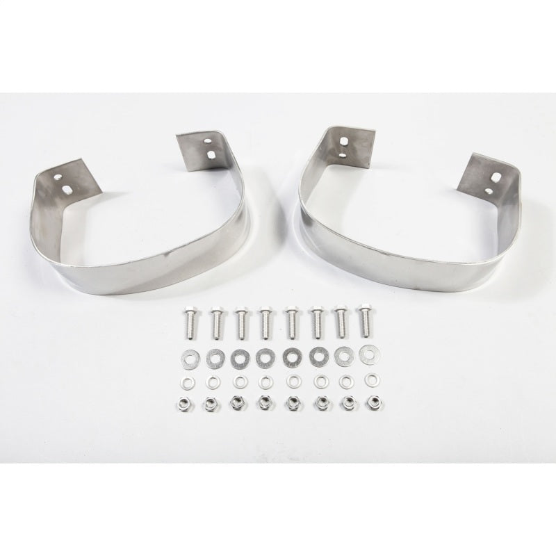 Rugged Ridge 11108.01 - RUG11108.01 - Rugged Ridge 76-95 Jeep CJ / Jeep Wrangler Stainless Steel Rear Bumperettes - Shipped in Europe - Tuningsupply.com