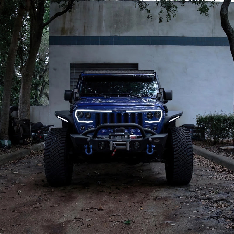 ORACLE Lighting 5837-PRO - ORL5837-PRO - Oracle VECTOR Series Full LED Grille - Jeep Wrangler JL/JT - NA - Shipped in Europe - Tuningsupply.com