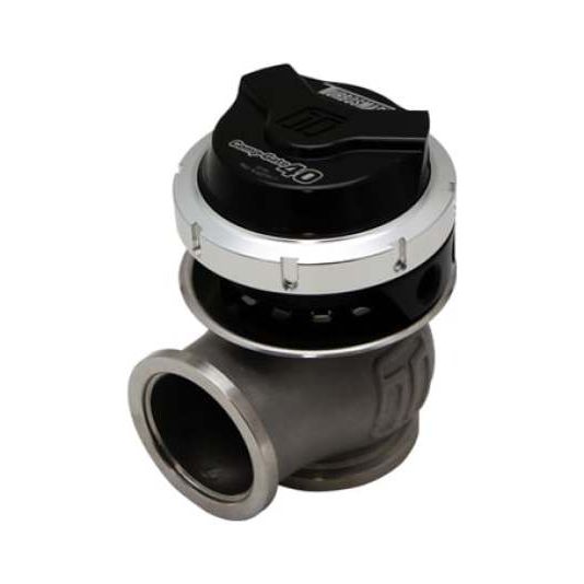 Turbosmart TS-0552-1202 - TURTS-0552-1202 - Turbosmart WG40 Gen V Compgate 40mm - 5 PSI Black - Shipped in Europe - Tuningsupply.com