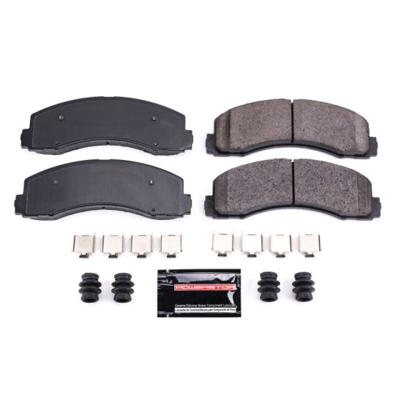 PowerStop Z23-2087 - PSBZ23-2087 - Power Stop 10-19 Ford Expedition Front Z23 Evolution Sport Brake Pads w/Hardware - Shipped in Europe - Tuningsupply.com