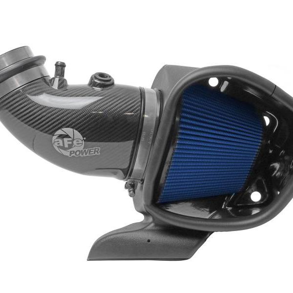 aFe 57-10014R - AFE57-10014R - aFe 12-21 Jeep Grand Cherokee 6.4L Track Series Carbon Fiber Cold Air Intake System w/Pro 5R Filter - Shipped in Europe - Tuningsupply.com