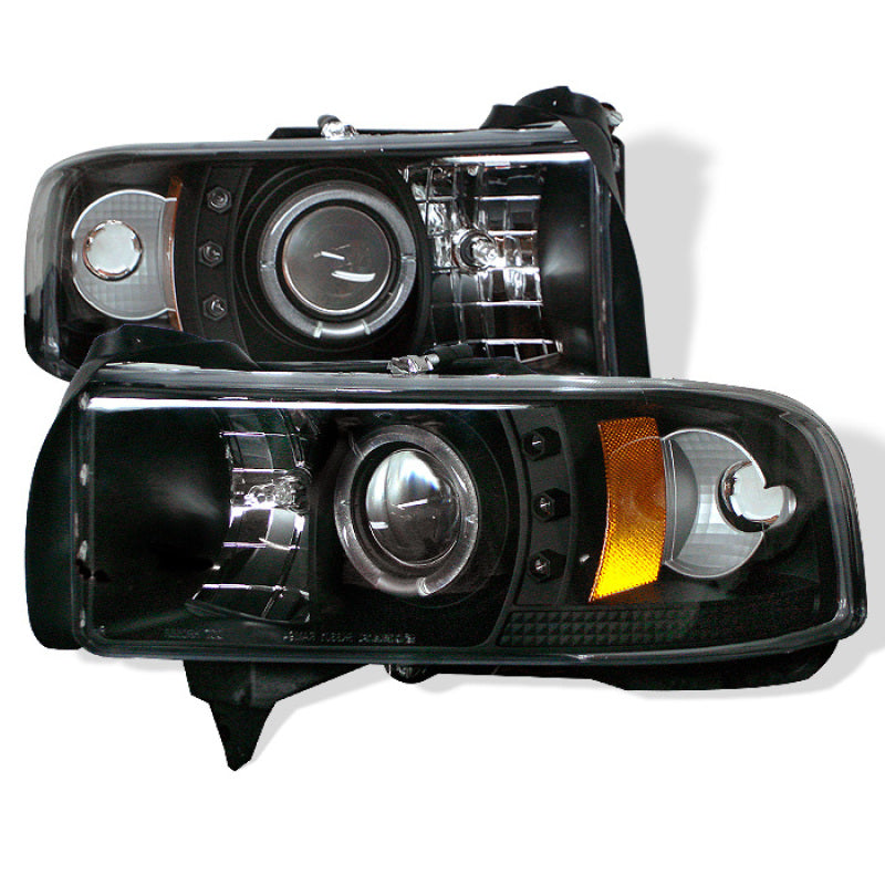 SPYDER 5010087 - SPY5010087 - Spyder Dodge Ram 1500 94-01 94-02 Projector Headlights LED Halo LED Blk PRO-YD-DR94-HL-AM-BK - Shipped in Europe - Tuningsupply.com