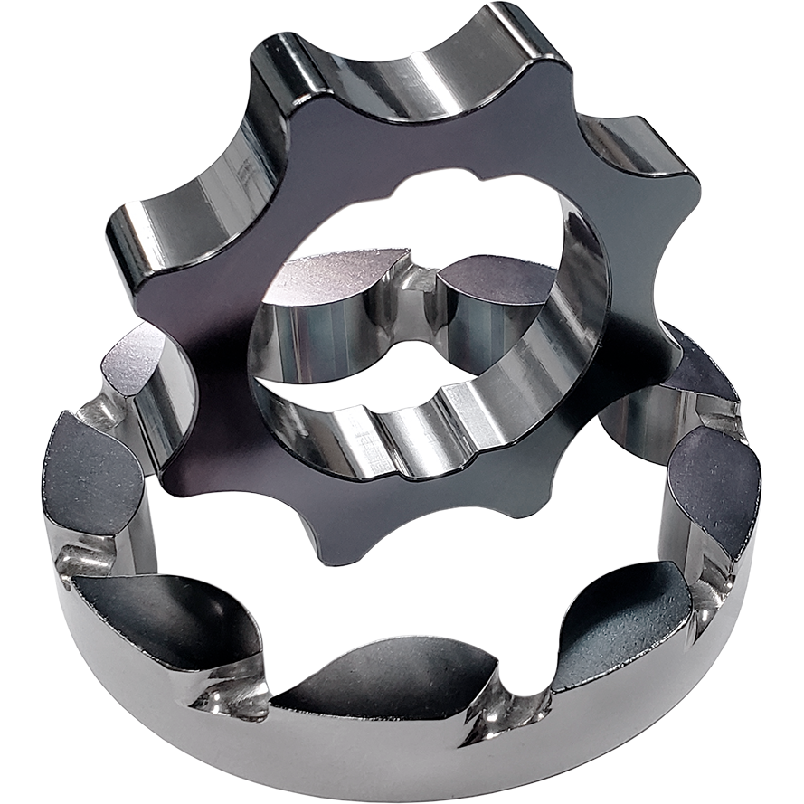 Boundary CM-OPG-MUSTANG-VM - BOUCM-OPG-MUSTANG-VM - Boundary 2011+ Ford Coyote Mustang/GT350 Billet Black Oil Pump Gear - Vane Ported MartenWear Treated - Shipped in Europe - Tuningsupply.com