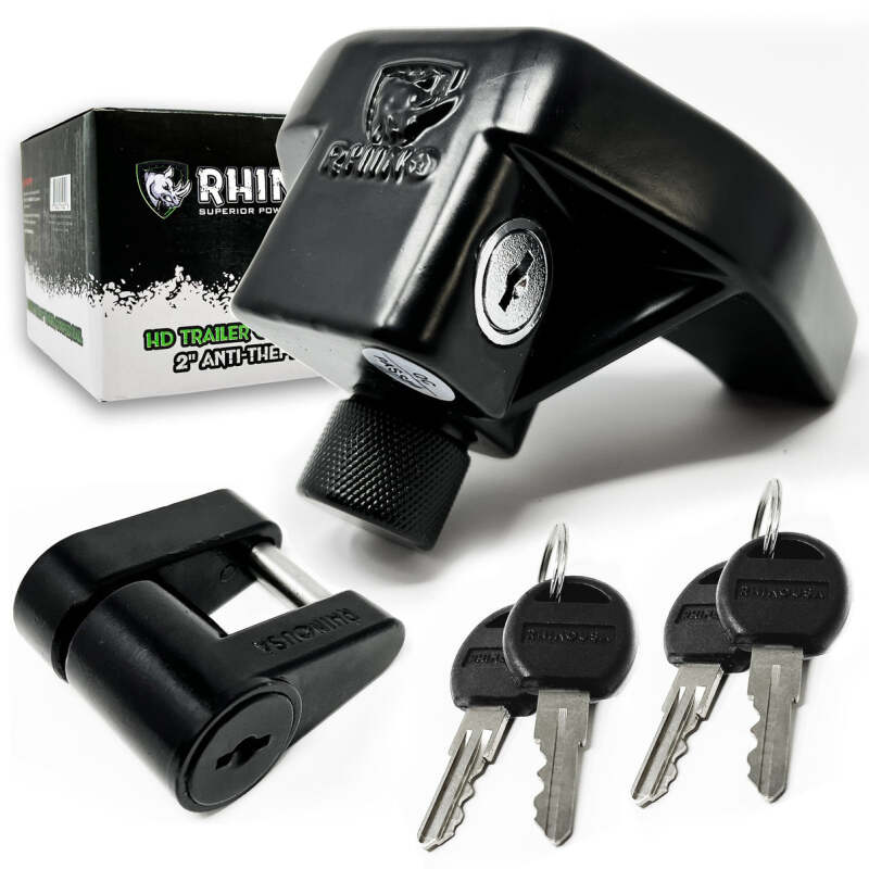Rhino USA TRL-LOCK-KIT - RSATRL-LOCK-KIT - Rhino USA 2In Trailer Coupler Hd Lock Kit-2-Piece - Shipped in Europe - Tuningsupply.com