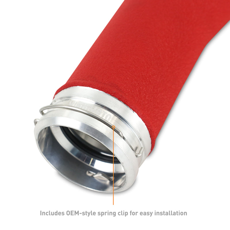 Mishimoto MMICP-WRX-22WRD - MISMMICP-WRX-22WRD - Mishimoto 2022+ Subaru WRX Charge Pipe - Wrinkle Red - Shipped in Europe - Tuningsupply.com