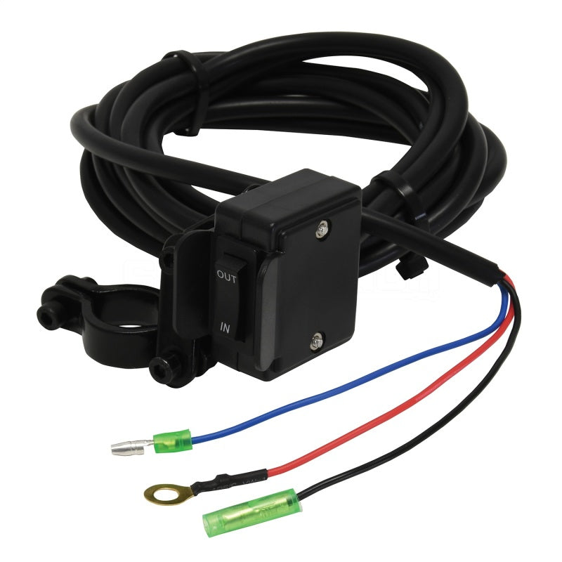 Superwinch 1125260 - SUW1125260 - Superwinch 2500 LBS 12V DC 3/16in x 40ft Steel Rope Terra 2500 Winch - Gray Wrinkle - Shipped in Europe - Tuningsupply.com