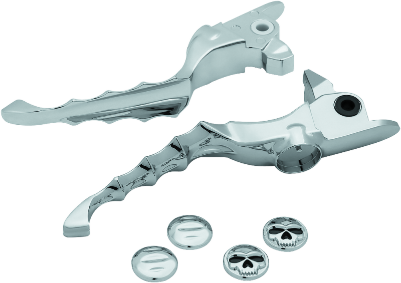 Kuryakyn 1984 - KUR1984 - Kuryakyn Zombie Lever Set 17-20 Touring Chrome - Shipped in Europe - Tuningsupply.com