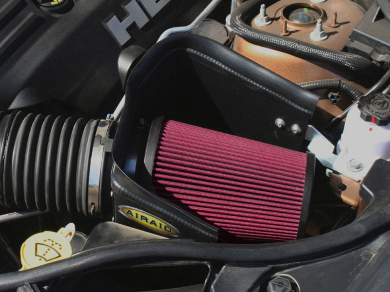 Airaid 311-212 - AIR311-212 - Airaid 11-14 Jeep GC / 11-13 Dodge Durango 3.6/5.7L CAD Intake System w/o Tube (Dry / Red Media) - Shipped in Europe - Tuningsupply.com