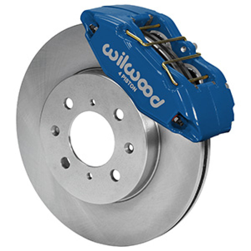 Wilwood 140-12996-CB - WIL140-12996-CB - Wilwood DPHA Front Caliper & Rotor Kit Honda / Acura w/ 262mm OE Rotor - Competition Blue - Shipped in Europe - Tuningsupply.com